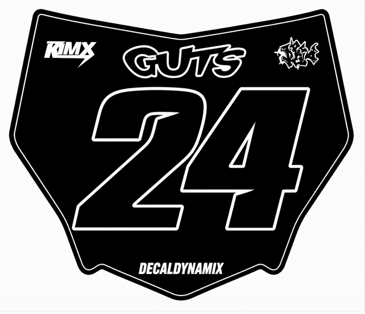Motocutz style decal #11