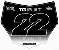 Motocutz style decal #12
